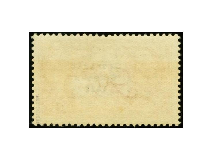 1935, Re-engraved printing 5 s. with overprint error "flat accent above Saorstat", mint never hinged,very fine, certificate H