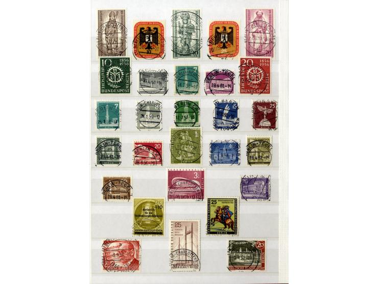 1948/68, gestempelte kpl. Sammlung, dabei Block 1II, dieser und Nr. 1-20 Fotoattest H.-D. Schlegel BPP (2016)