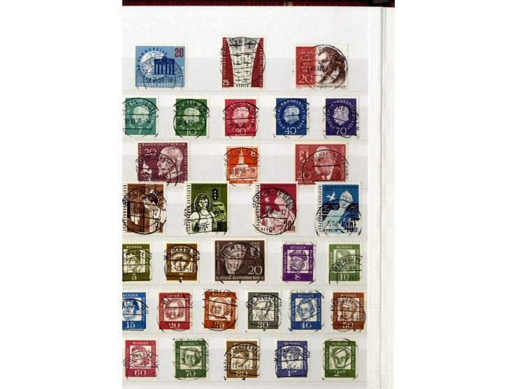 1948/68, gestempelte kpl. Sammlung, dabei Block 1II, dieser und Nr. 1-20 Fotoattest H.-D. Schlegel BPP (2016)