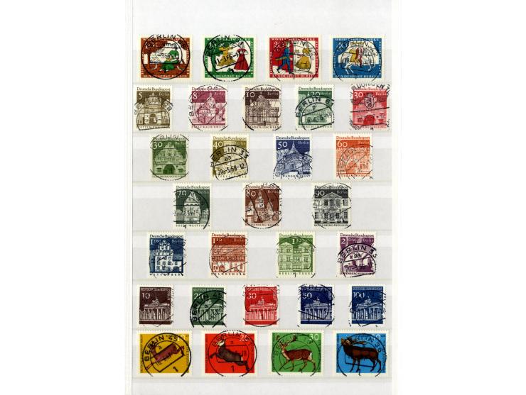 1948/68, gestempelte kpl. Sammlung, dabei Block 1II, dieser und Nr. 1-20 Fotoattest H.-D. Schlegel BPP (2016)