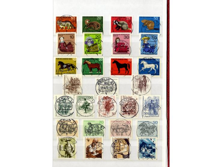 1948/68, gestempelte kpl. Sammlung, dabei Block 1II, dieser und Nr. 1-20 Fotoattest H.-D. Schlegel BPP (2016)