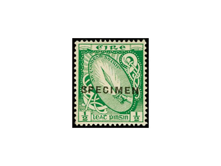 1922, Definitives ½d. with black sans-serif "SPECIMEN" overprint, mint never hinged, very fine, signed Hamilton-Bowen BPP (Mi