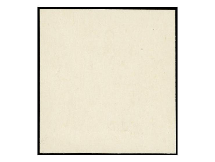 1922, Definitive 2½d. imperforated colour proof in ochre, unused and mounted on chalk paper (40X40mm) with stamped number "9"