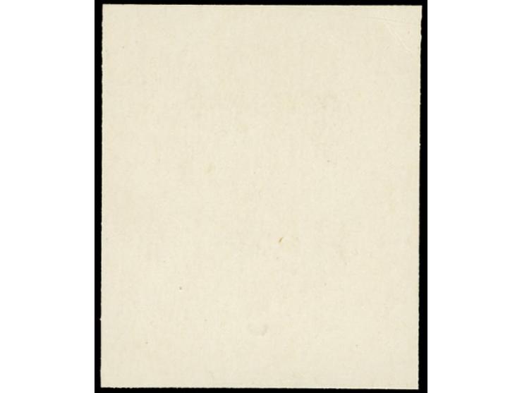 1922, Definitive 2½d. imperforated colour proof in violet-brown, unused and mounted on chalk paper (40X40mm) with stamped num