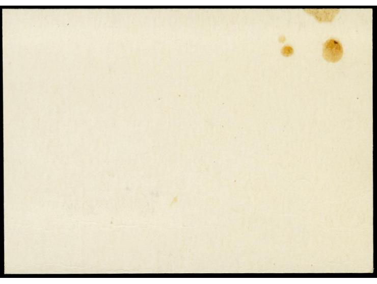 1922, Definitive 2½d. imperforated colour proof in reddish-brown, unused and mounted on chalk paper (75X54mm) with stamped nu