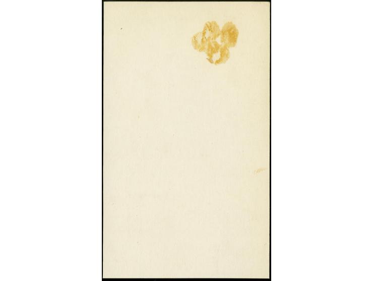 1922, Definitive 2½d. imperforated colour proof in violet, mounted on chalk paper (72X135mm) with stamped number "12" on top,