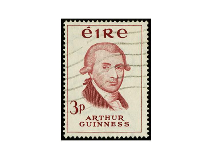 1959, Guiness brewery 3d. with inverted watermark, with wavy-line machine cancel, very fine, certificate Hamilton-Bowen BPP (