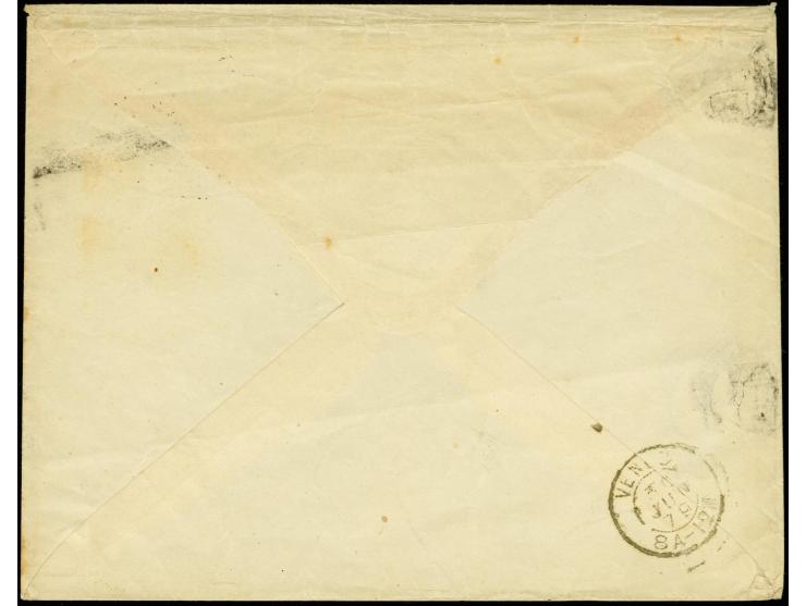 2k. tied by cds. "ST. PETERSBURG 16 JUN 1879" to cover to Venlo, Netherland, fine