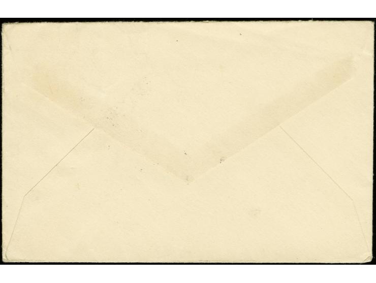 1920, 3 k. on 35 k. and 7 k. on 15 k. perforated, tied by cds. "WLADIWOSTOK. 8.1.21" to cover to New York, fine