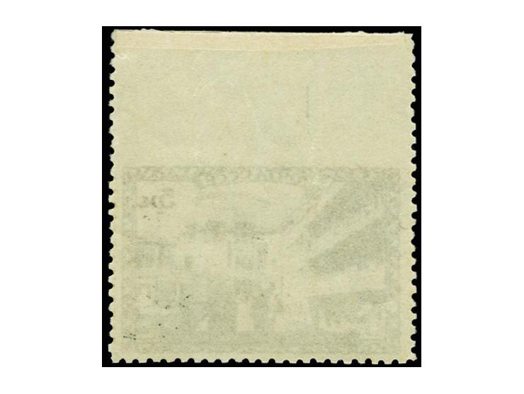 1939, Sanatorium in Caucasus 5k. with upper sheet margin, imperforated at top, mint never hinged with adherence at very top o