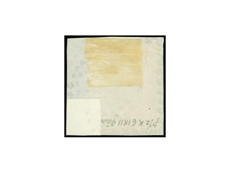 10 kopeck rose-carmine, roulette I, tied by dotted numeral "37" REVAL to small piece, one short perforation, otherwise very f