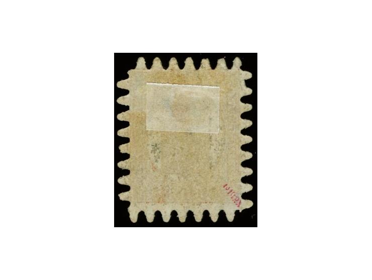 10 penni carmine-brown in good shade with cds. "ABO 5 7 1870", a very desirable stamp with perfect rouletting, signed Köhler 