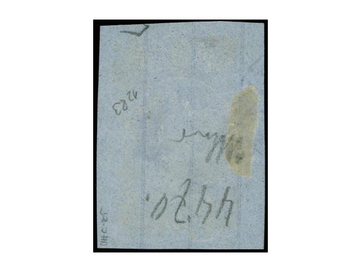 40 penni pale rose on ordinary paper with inter-panneau at bottom, roulette III, tied by cds. "KUOPIO 18 11 1871" to small pi