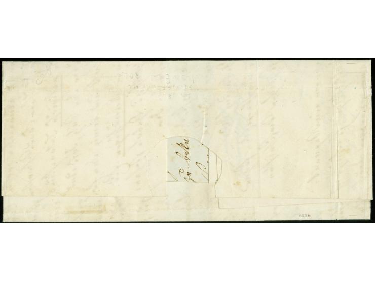 1 Kreuzer rosa im senkrechten Paar, allseits sehr breitrandig mit Teilen aller Zwischenlinien, mit L2 "MÜNCHEN .. MAI 1859" a