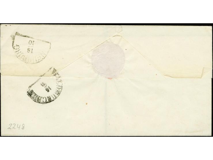 1867/68, 1 Kreuzer grün, 3 Einzelwerte, alle voll- bis meist breitrandig mit Halbkreisstempel "TIEFENBACH b. W. 17/10" auf Br
