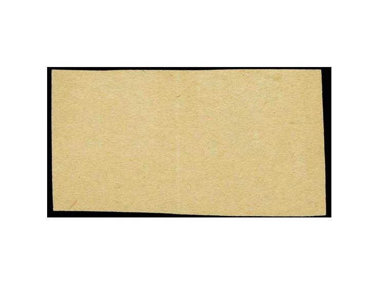 1919, Numerals 5 p. black on yellowish paper with right sheet margin, very fine (Hurt/Ojaste G21)