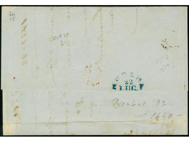 MODENA: 1850/58, 1 Kreuzer rosa im waagerechten Paar mit 6 Kreuzer braun und 9 Kreuzer gelbgrün, alle farbfrisch und voll- bi