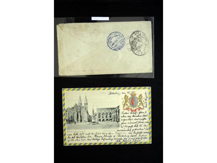 CAMPS ON ST. HELENA: Broadbottom and Deadwood Camp, 12 cards and covers including one from Broadbottom sent to Germany with c