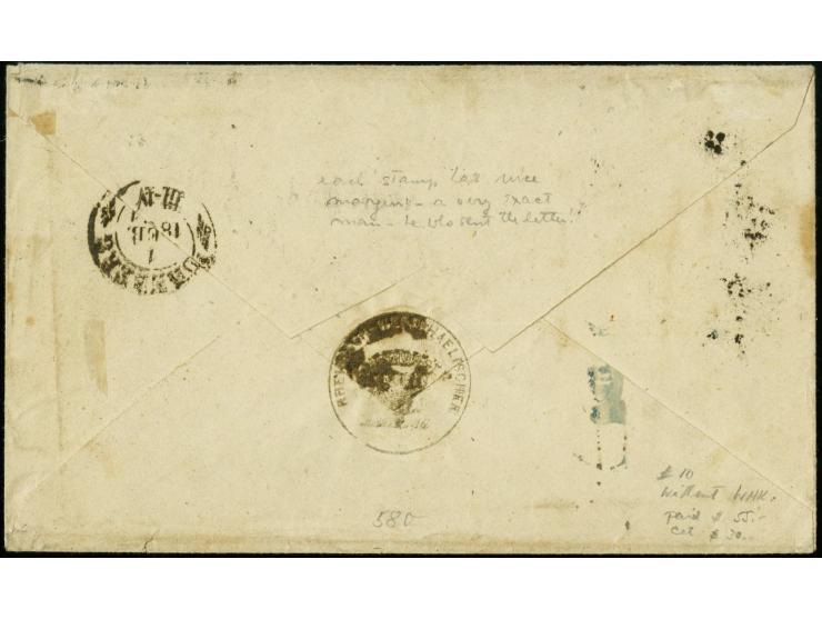 1859, Ausgabe mit Wasserzeichen ½ Silbergroschen rotorange, 6 Einzelwerte, alle farbfrisch und voll- bis breitrandig mit Ra2 