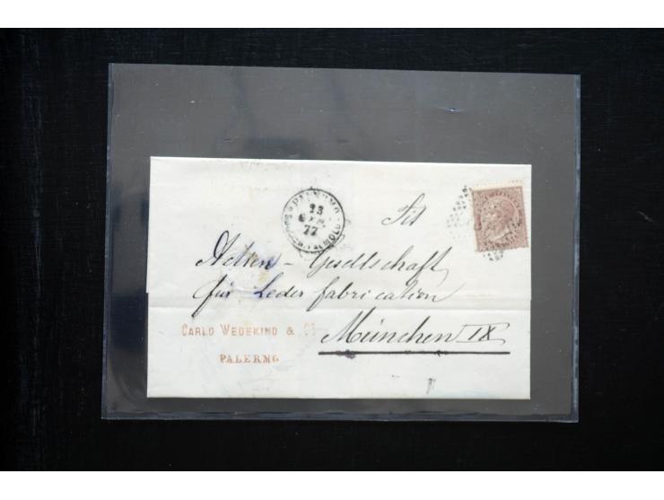 1850/1900 (ca.), rund 150 Briefe, Karten und Ganzsachen, dabei viel Altdeutschland mit interessanten und guten Frankaturen, E