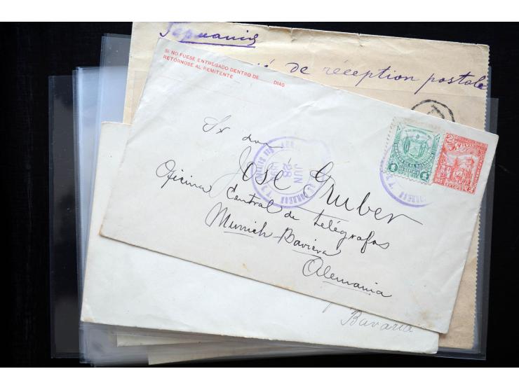 1850/1900 (ca.), rund 150 Briefe, Karten und Ganzsachen, dabei viel Altdeutschland mit interessanten und guten Frankaturen, E