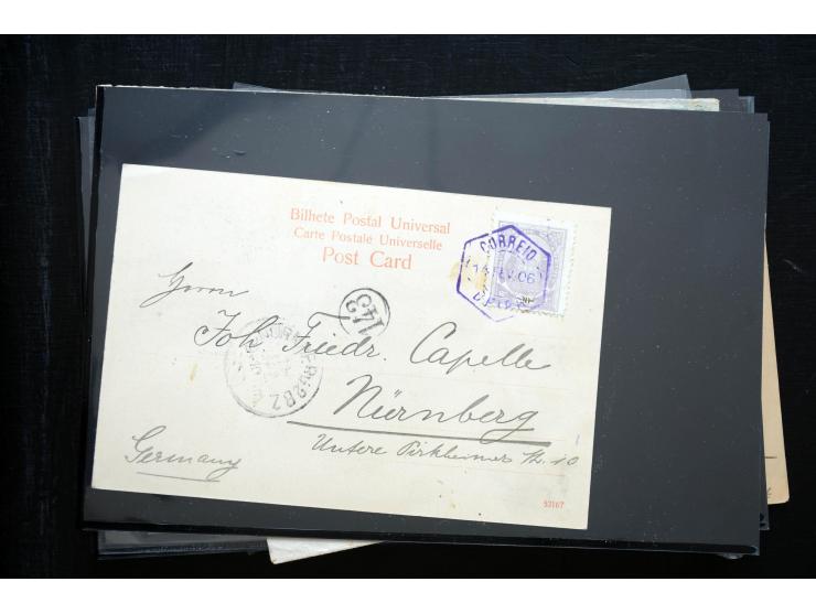 1850/1900 (ca.), rund 150 Briefe, Karten und Ganzsachen, dabei viel Altdeutschland mit interessanten und guten Frankaturen, E