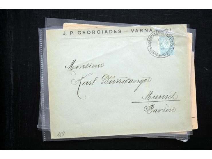 1850/1900 (ca.), rund 150 Briefe, Karten und Ganzsachen, dabei viel Altdeutschland mit interessanten und guten Frankaturen, E