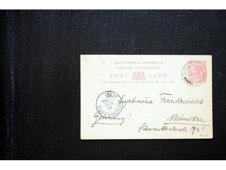 1850/1900 (ca.), rund 150 Briefe, Karten und Ganzsachen, dabei viel Altdeutschland mit interessanten und guten Frankaturen, E