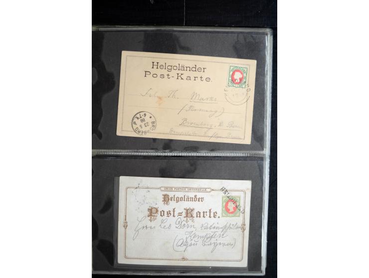 1850/1900 (ca.), rund 150 Briefe, Karten und Ganzsachen, dabei viel Altdeutschland mit interessanten und guten Frankaturen, E