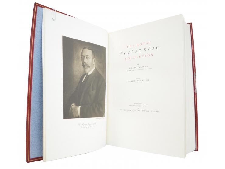 Wilson, Sir John: The Royal Philatelic Collection, Dropmore Press, London – das bis heute wohl unübertroffene Luxuswerk der p