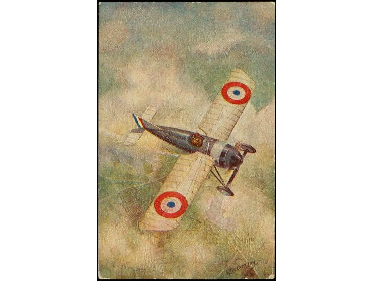 1930, South America Flight, Friedrichshafen - Praia, picture card with Zeppelin 2 m. cancelled "FRIEDRICHSHAFEN 18.5." and ar