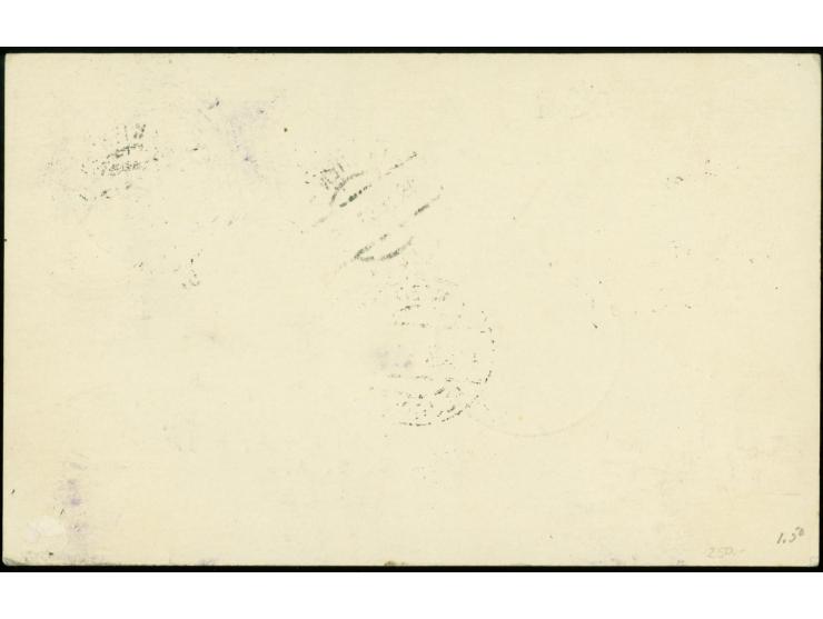 1931, 2nd. South America Flight, Berlin Dispatch to Cap Verde, airmail 3 s. and 30 g and definitive 24 g., tied by cds. "WIEN