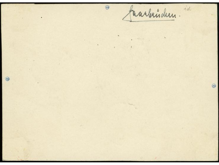 1931, 2nd South America Flight, Berlin Dispatch to Cap Verde, card with high franking, addressed to Saarbrücken, fine

1931