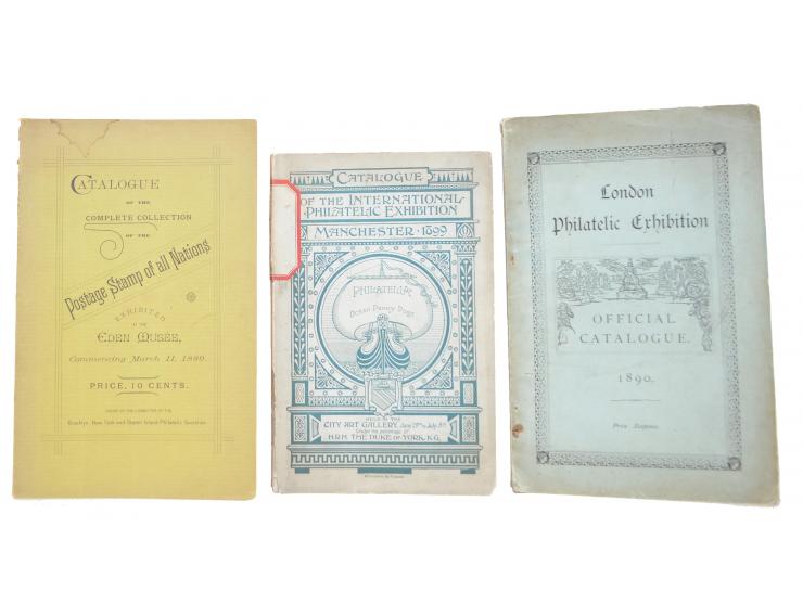 Internationale Ausstellungen des 19. Jh.: Catalogue of the compl. Collection of the Postage Stamps of all Nations, exhibited 