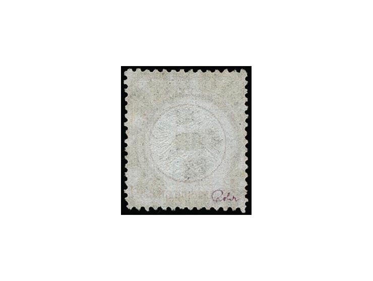2½ Groschen lilabraun mit zentrischem Hufeisenstempel "HAMBURG I.A. .. JAN 73" (Spalink-Nr. 17-1), Kabinett, signiert Rohr un