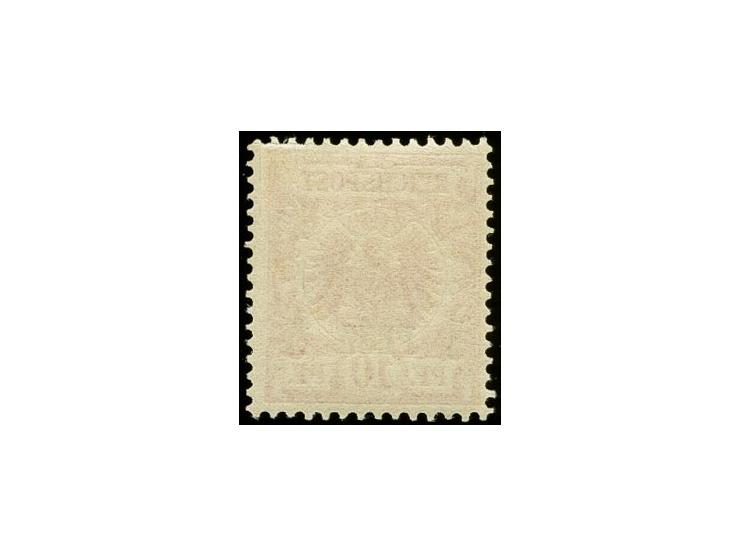 1893, 5 P. auf 10 Pfg. rotkarmin, farbfrisches und gut gezähnt, ungebraucht, Kabinett, Fotoattest Jäschke-L. BPP