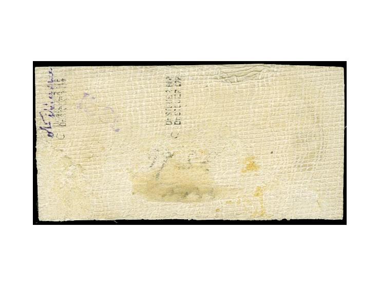 25 Pfg. orangebraun im waagerechten Paar, farbfrisch und gut gezähnt mit zwei sauber aufgesetzten Stempeln "KAMERUN 17.2.90" 