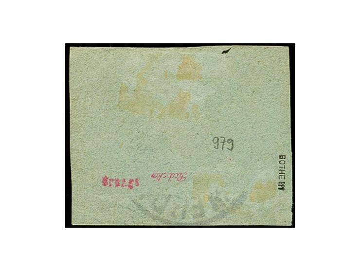 5 M., farbfrisch und gut gezähnt mit EKr. "BUEA 12.5.06" auf Briefstück, Kabinett, sign. Bothe BPP und Fotoattest Jäschke-L. 