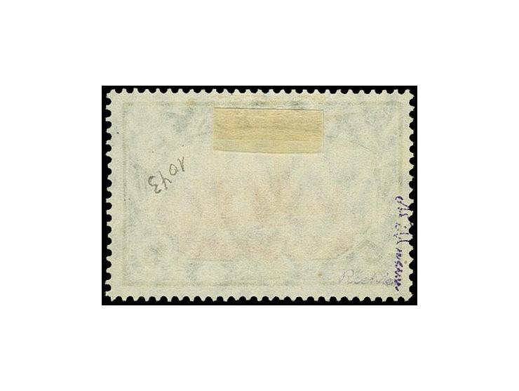 1905/15, 5 M. mit Wz., sauber gestempelt, kleiner Zahnspalt unten, sonst einwandfrei, diverse Signaturen und Fotoattest R. St