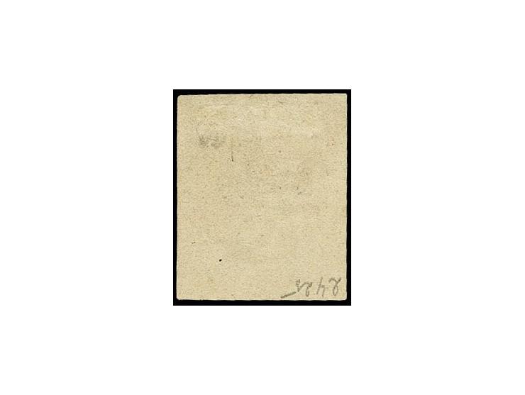 1 fr. carmine, Sperati forgery type E after retouch, used, unsigned, fine