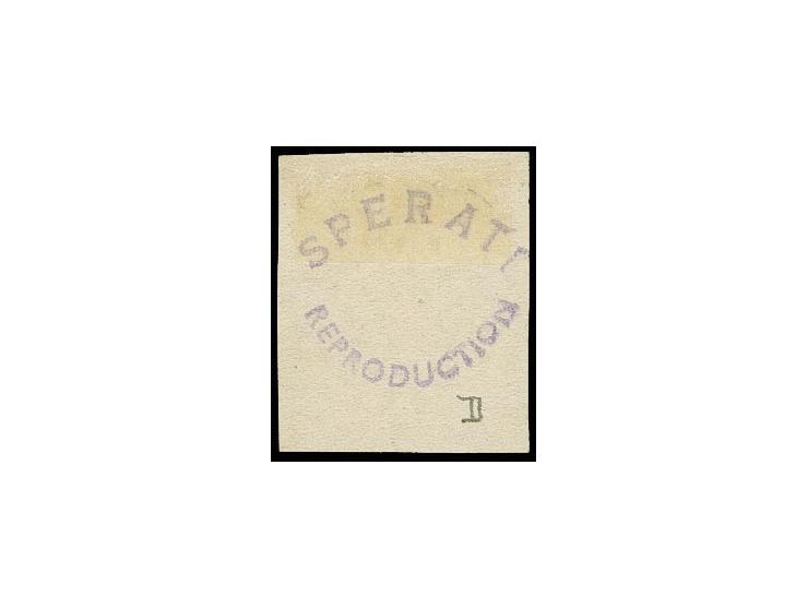 1 fr. carmine, Sperati forgery type D, used, BPA signature, fine