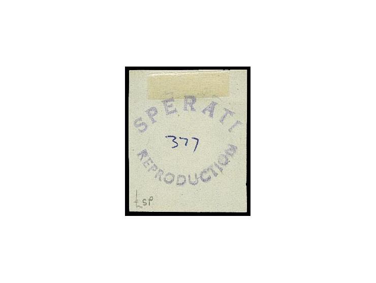 1870, Bordeaux issue, 20c. blue, Sperati forgery, unused without gum, BPA signature, fine