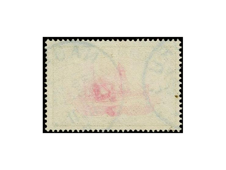 5 M., farbfrisch und sehr gut gezähnt mit Stempel "NAURU 11.11.11", Kabinett, Fotoattest Jäschke-L. BPP