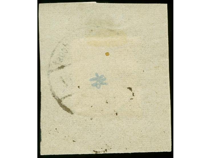 25 Pfg. mit Stempel auf Briefstück, tadellos, sign Stolow und Befund Schlegel BPP