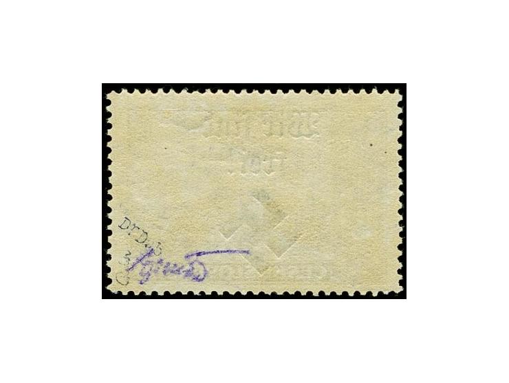 Flugpost 10 Kc. schwärzlichultramarin, postfrisch, tadellos, u.a. sign. Dub