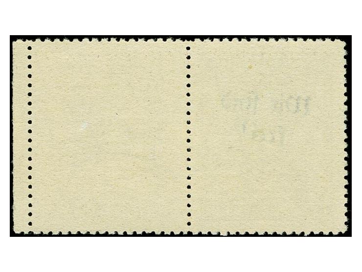Doss Alto 50H. mit Zierfeld und kleinem Bogenrand rechts, postfrisch mit kleiner gummifreier Stelle auf dem Zierfeld, bei ein