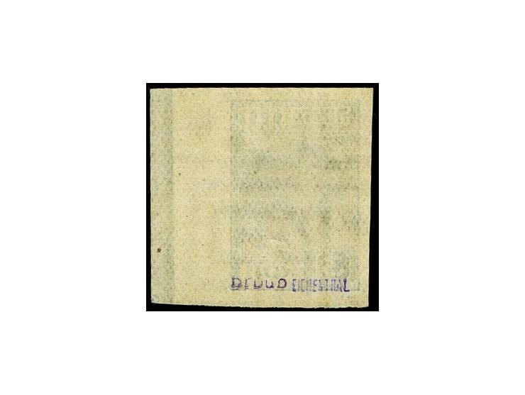 3 K. rechtes Randstück, sauber ungebraucht, tadellos, Auflage nur 200 Stück, sign. Eichenthal, Dub und Fotoattest Krischke