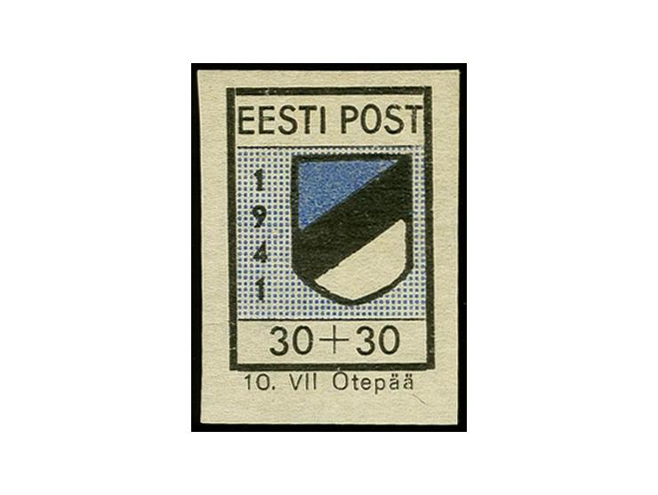 30 K. Type I, sauber ungebraucht, oben links kleiner Knitter, sonst tadellos, Fotoattest Krischke BPP
