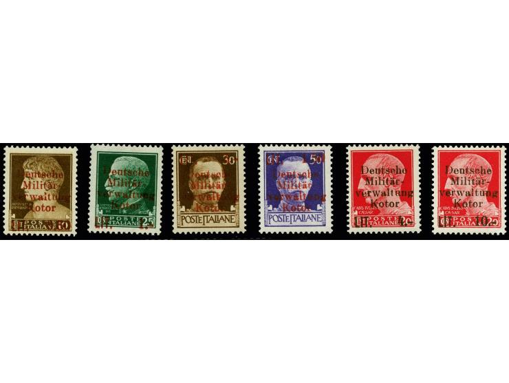 0,50-10 L. kpl. postfrisch (Mi. 1.000,-)