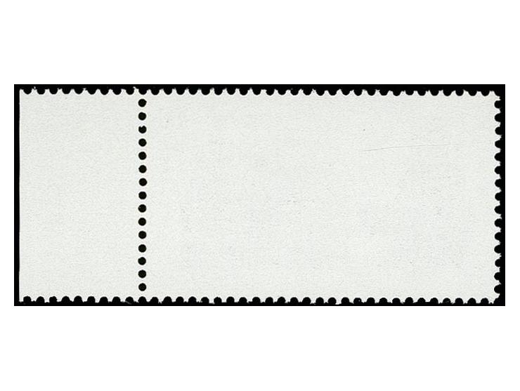 1995, Wormser Reichstag 100 Pfg. mit Druck auf der Gummiseite, Randstück